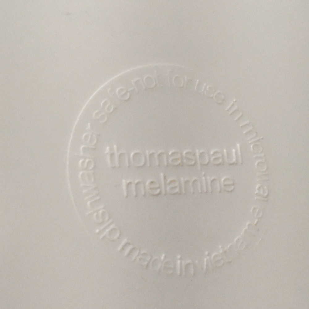 ๐ฆ THOMAS PAUL Aviary Melamine Dinner Plates, set of 4 โ VGUC - Picture 6 of 9